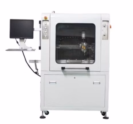 High Accurancy PCBA Select Coating Conformal Line / Gluecoating Solution