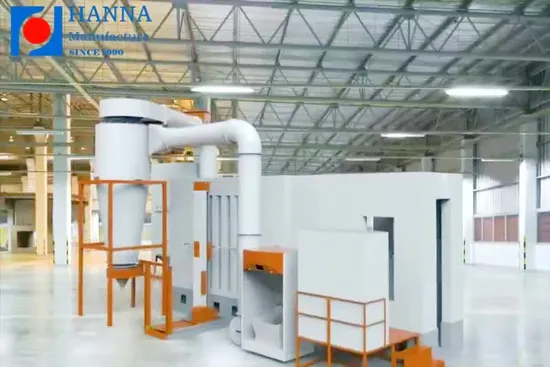Powder Coating Booth Fast Color Changing Solution